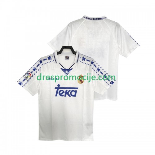 Real Madrid Dres Retro Domaći 1996 1997 Kratkih Rukava Real Madrid Dres Retro Domaći 1996 1997 Kratkih Rukava